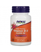 Now foods Vitamin D3 5000 IU (ед) 120 кап