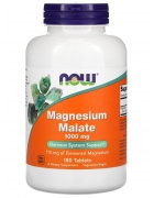 Now foods Magnesium Malate 1000 мг  180 таб