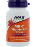Now foods MK-7 Vitamin K-2 100 mcg 60 кап